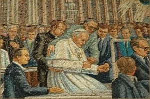 Mosaico Attentato al Papa