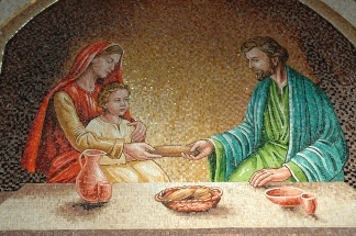 Mosaico Sacra Famiglia