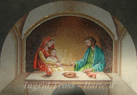 Mosaico Sacra Famiglia - 1